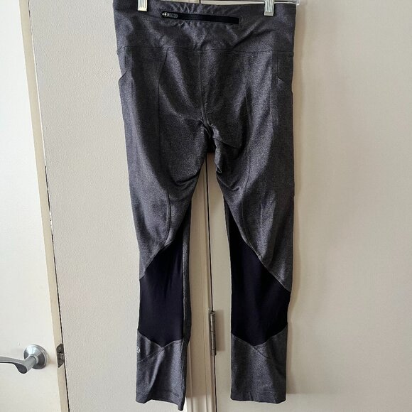 Lululemon Pace Rival Crop 22" Heathered Black size 4 - Picture 8 of 12